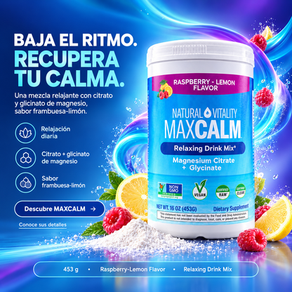 MAXCALM: Tu dosis de calma