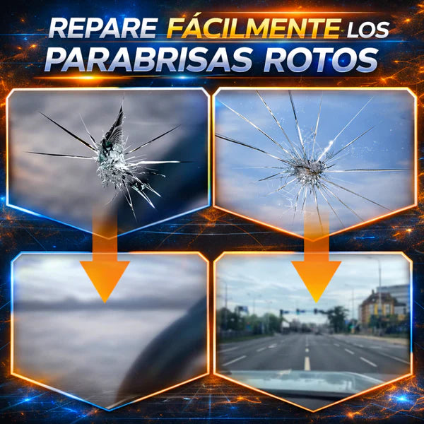 Kit de emergencia para parabrisas