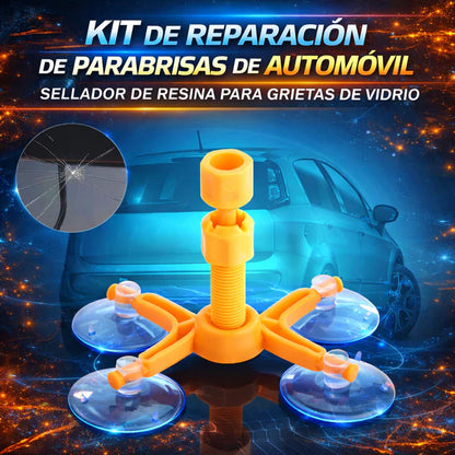 Kit de emergencia para parabrisas