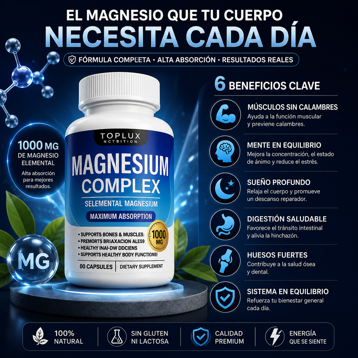 COMBO MAGNESIUM COMPLEX X2 Und