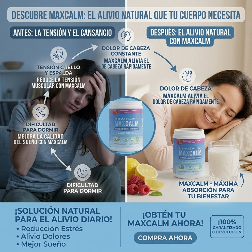 MAXCALM: Tu dosis de calma