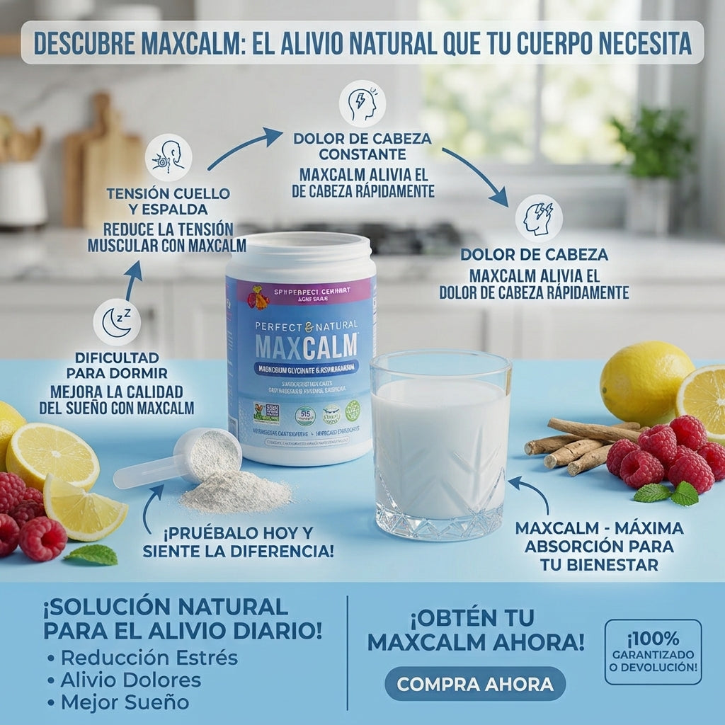 MAXCALM: Tu dosis de calma
